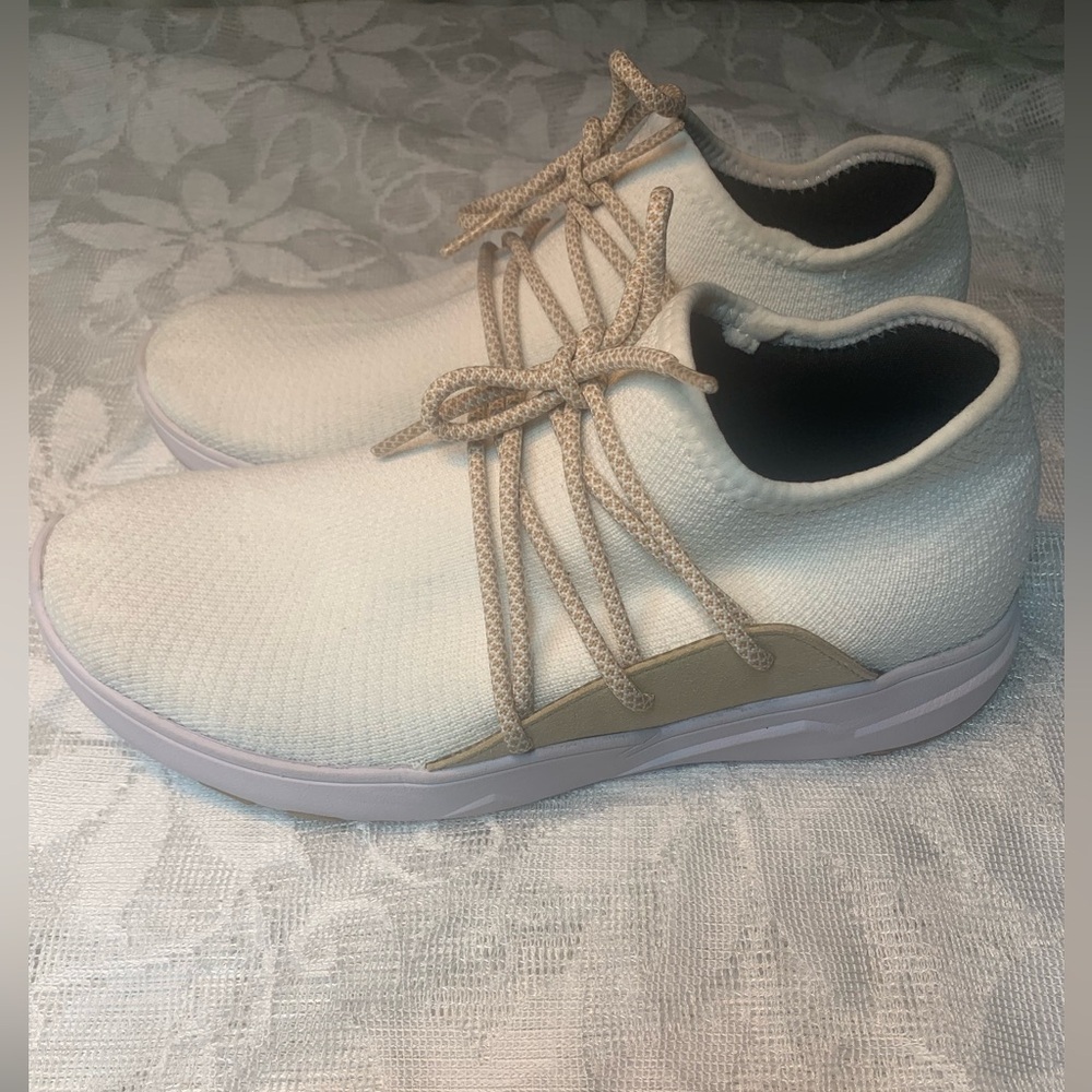 Vessi Cream Sneakers